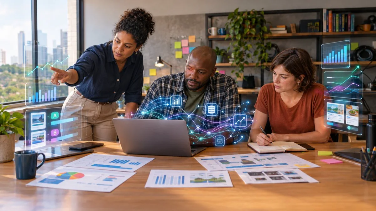 Marketing com IA: menos produção, mais inteligência competitiva