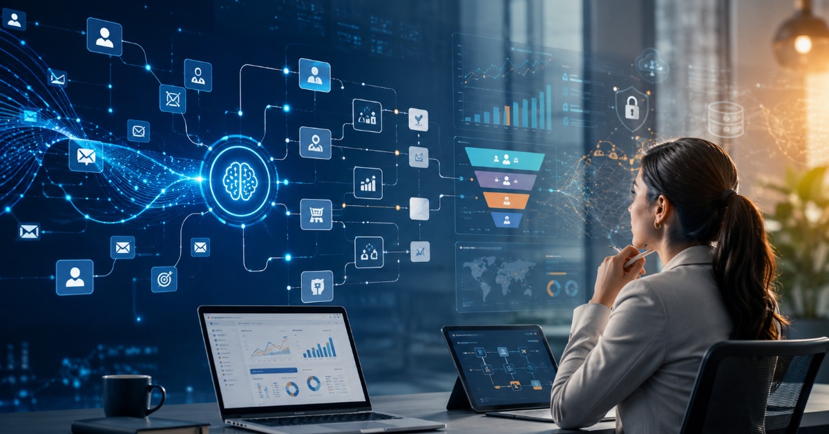 Automação de Marketing por IA: Oportunidades e Desafios para Líderes Brasileiros