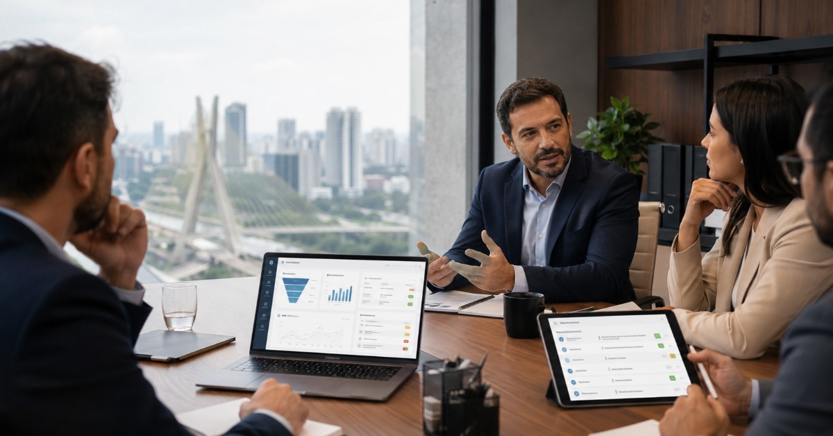 Como a IA está transformando vendas B2B e compliance no Brasil