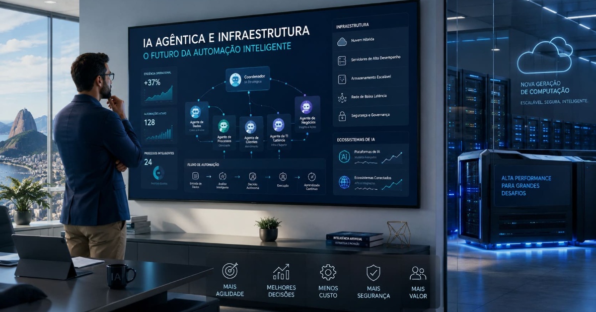 IA Agêntica e Infraestrutura: O Futuro da Automação Inteligente
