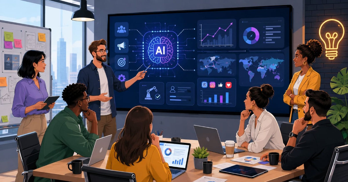 Como a IA e a Publicidade Digital Redefinem o Marketing para Gestores Brasileiros
