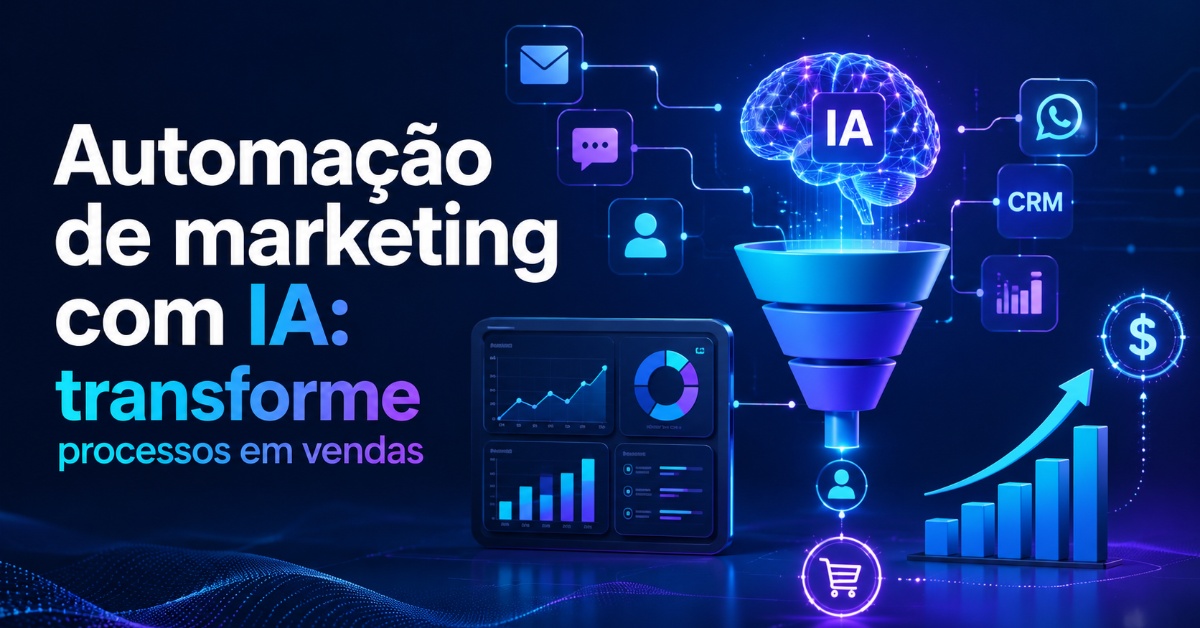 Automação de marketing com IA: transforme processos em vendas