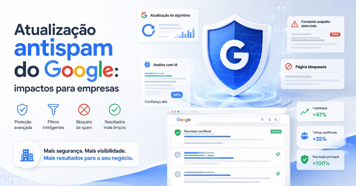 Atualização antispam do Google: impactos para empresas