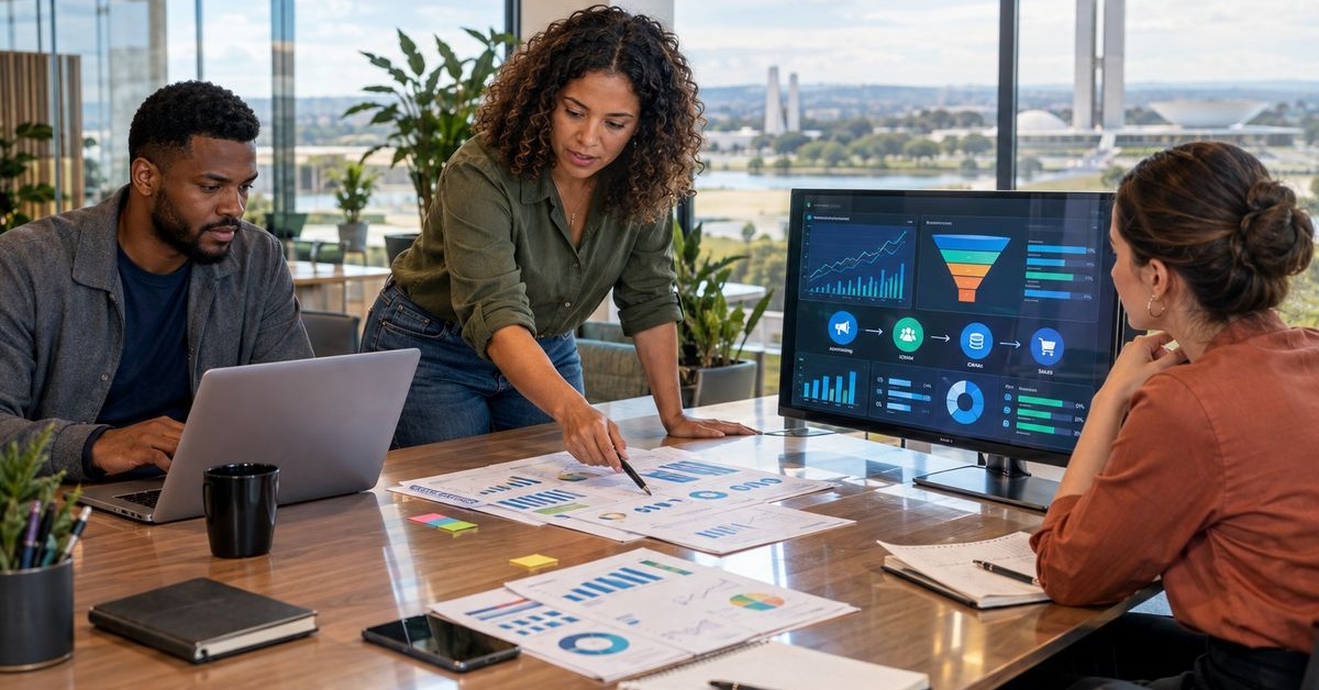 Agência de marketing com IA em Brasília: dados que vendem